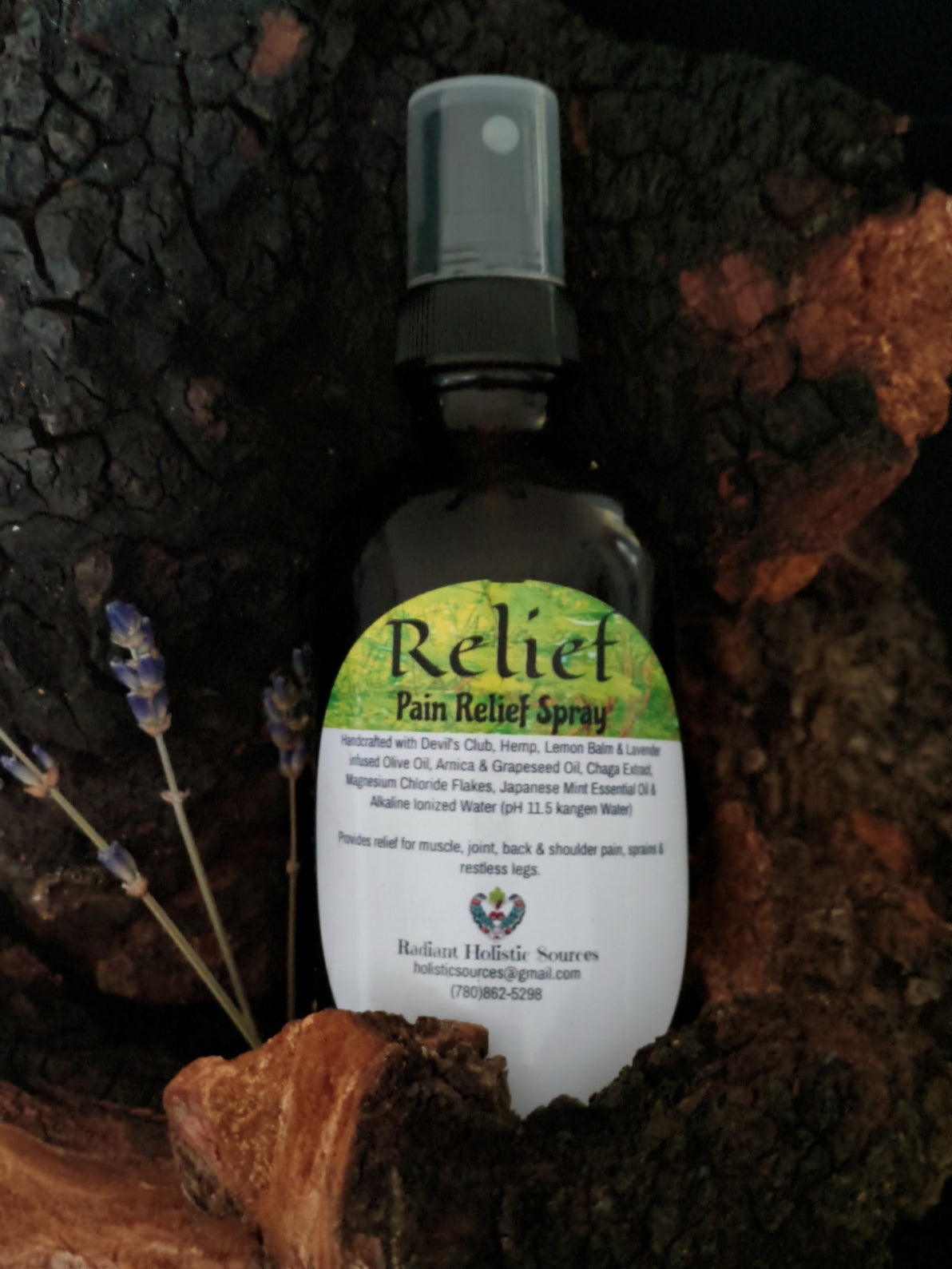 Pain Relief Set - The Bomb Salve & Relief Spray