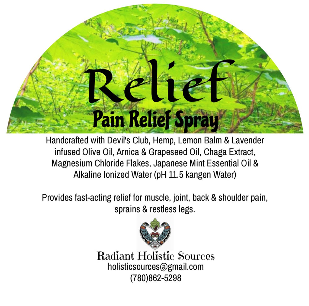 Pain Relief Set - The Bomb Salve & Relief Spray