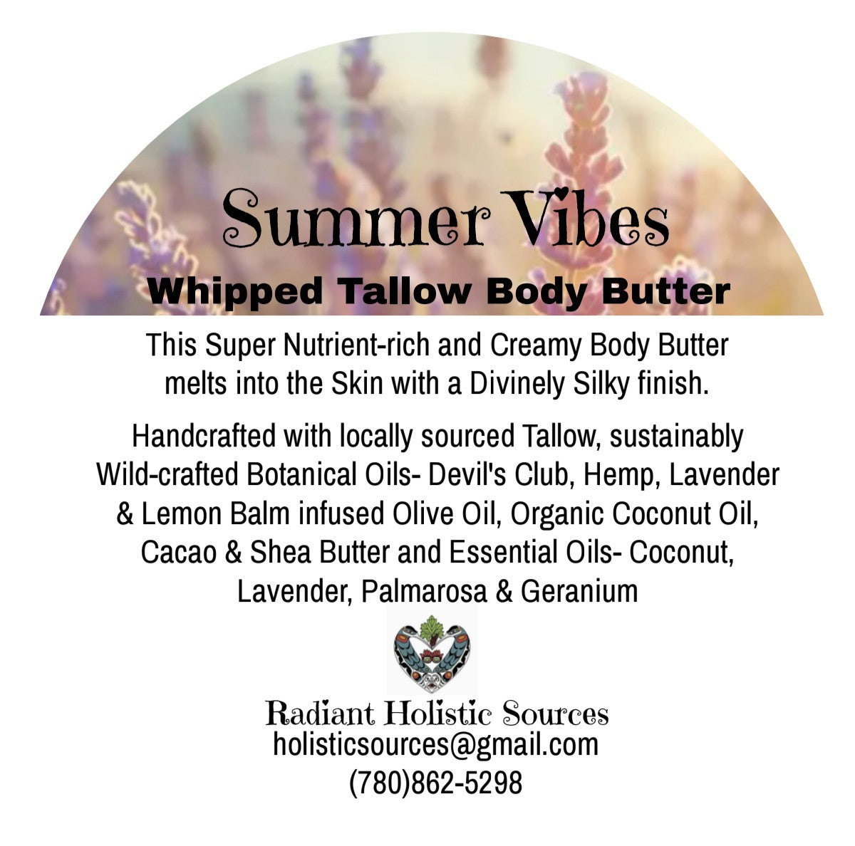 Set of 3 Body Butters (4oz)- Summer Breeze/ Summer Solstice/ Summer Vibes