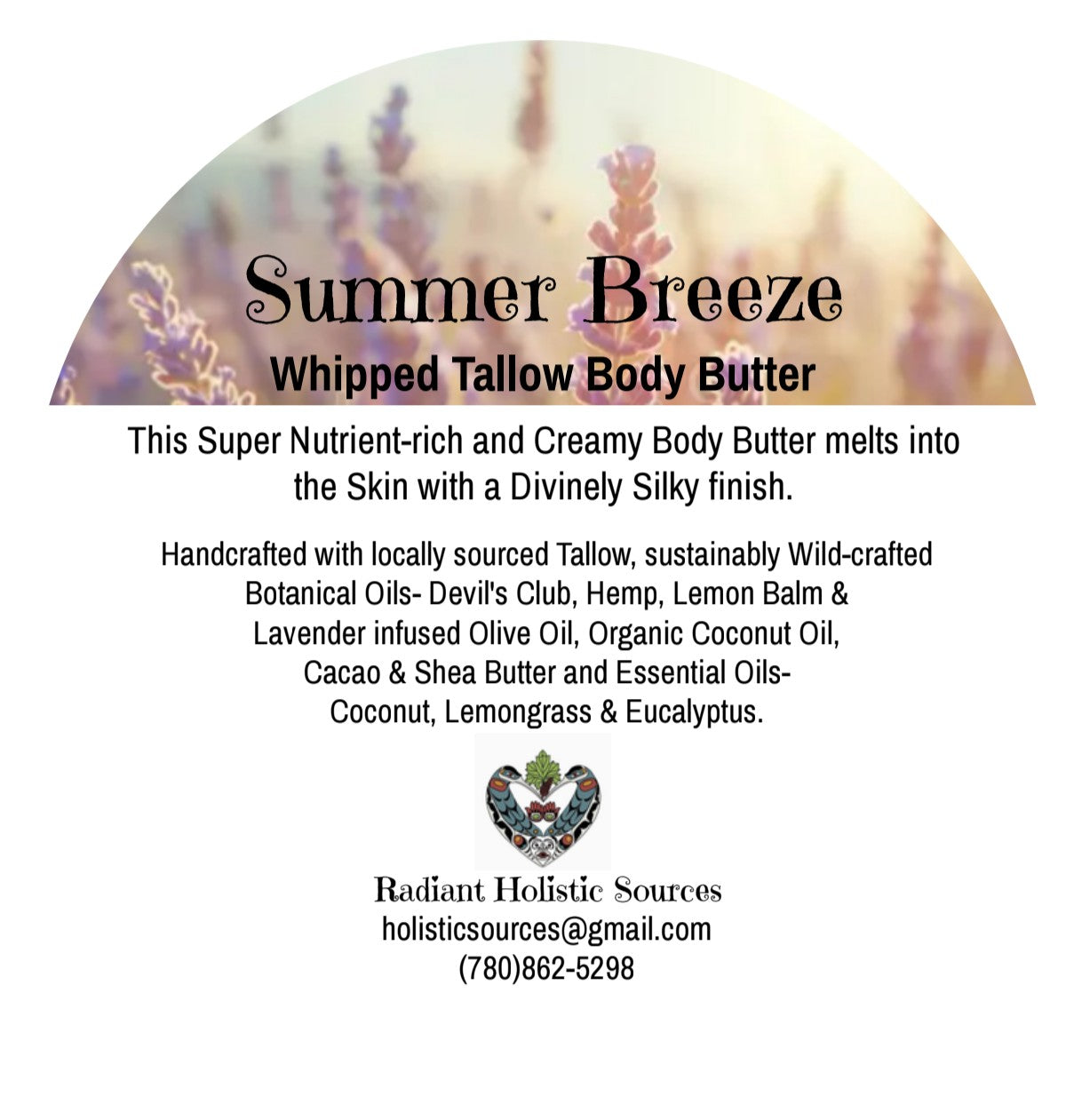 40z Body Butter- Summer Breeze
