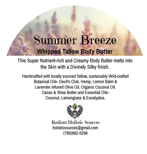40z Body Butter- Summer Breeze