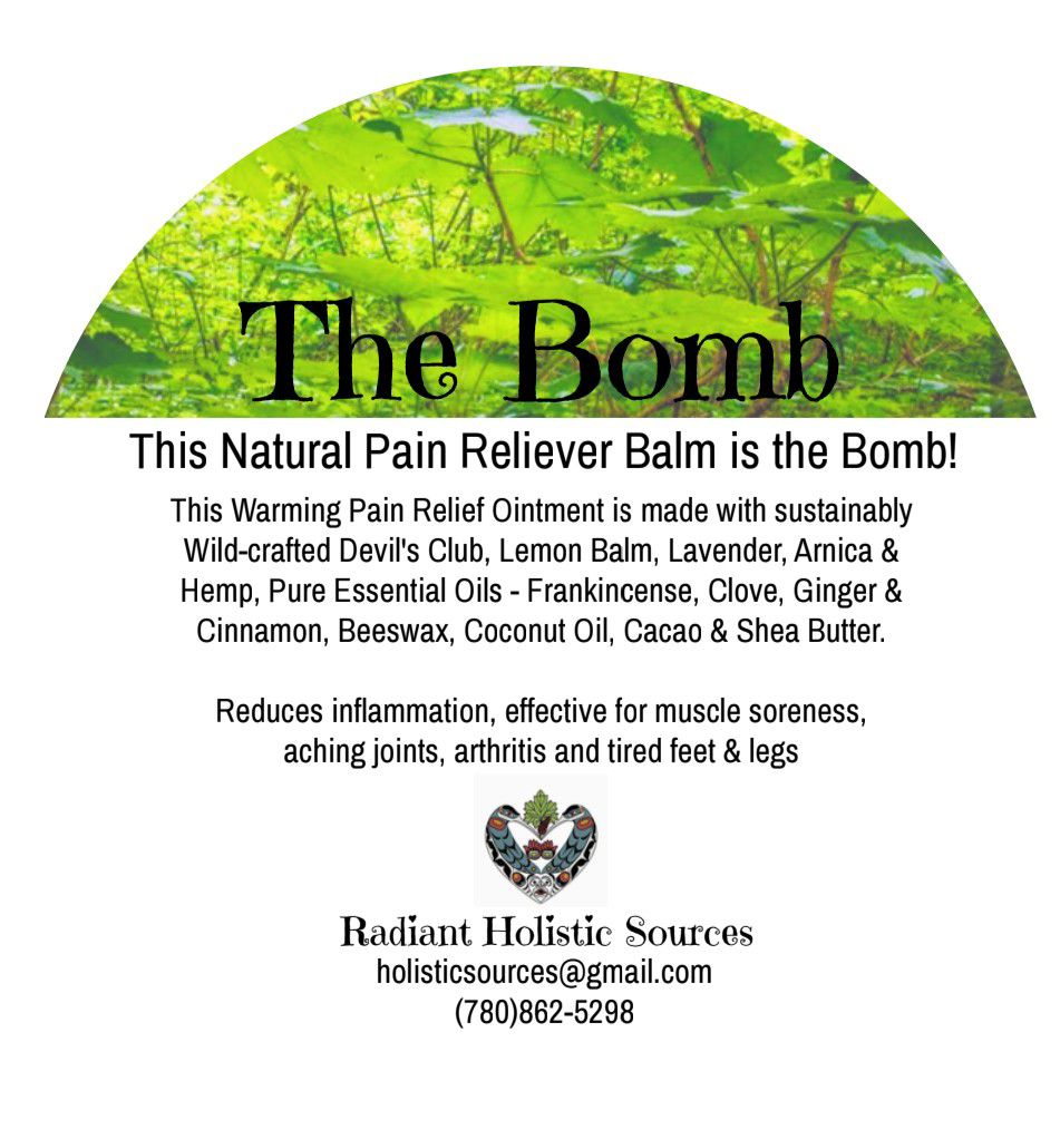 The Bomb -Natural Pain Reliever Balm